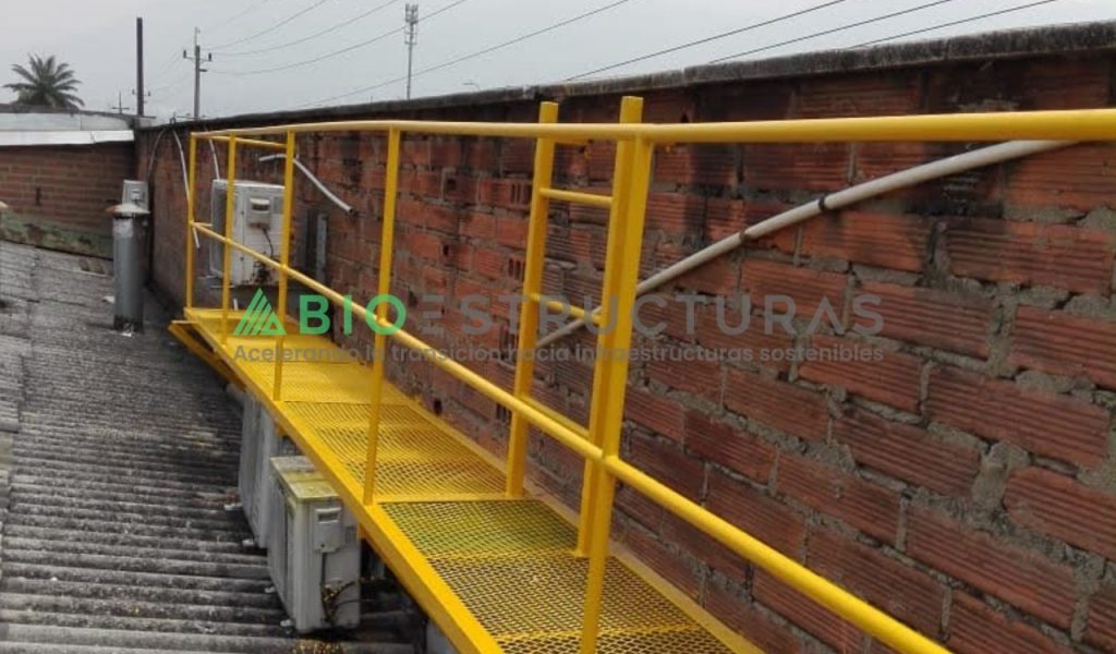 DISEÑO E INSTALACIÓN DE ESTRUCTURAS METÁLICAS, ESCALERAS Y PASARELAS